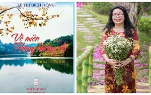 'Về miền phong hương đỏ' của Lê Thị Bích Hồng: 17 khoảnh khắc mùa Xuân...