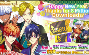 Tựa game 'Obey Me!' đạt mốc 8 triệu lượt tải, nhà phát hành mở chiến dịch tặng quà khủng