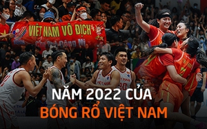 Nhìn lại bóng rổ Việt Nam năm 2022: Dám đi để trưởng thành