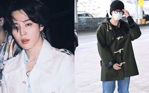 Jimin BTS lên đường sang Mỹ cho lịch trình bí mật