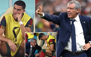 Santos nói gì sau khi xếp Ronaldo dự bị ở trận thắng Thụy Sĩ?