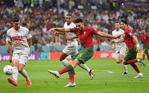 Vịnh trận Bồ Đào Nha - Thụy Sĩ (6-1): Thụy Sĩ giương cờ hàng Ramos