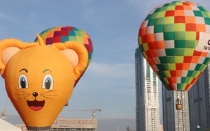 Rộn ràng Ngày hội Khinh khí cầu lần 2 tại Thành phố Hồ Chí Minh