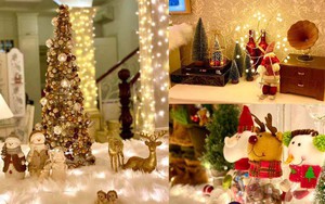 Những sao Việt 'chi bạo' trang trí nhà mùa Noel 