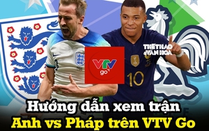 Hướng dẫn xem trực tuyến Anh vs Pháp trên phần mềm VTV Go