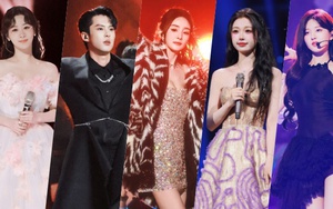 Gala cuối năm Cbiz: Dương Mịch thần thánh át cả Ngu Thư Hân - Triệu Lộ Tư "ố dề", Vương Hạc Đệ - Nhất Bác gây sốt giữa dàn sao