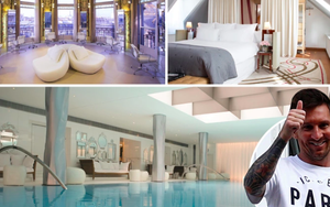 Lương 200 triệu euro mỗi năm nhưng Ronaldo ở khách sạn rẻ bằng nửa Messi