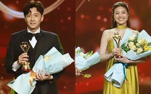 Ngô Kiến Huy đoạt cú đúp Mai Vàng, Lan Ngọc lần thứ 3 nhận giải Nữ diễn viên được yêu thích nhất