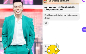 Lê Dương Bảo Lâm nhắn tin nhờ quảng bá MV nhưng bị bóc mẽ sai lỗi tiếng Anh cơ bản, netizen: Nhầm lẫn thế này thì hỏng hết!