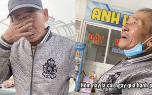 Bất ngờ được về quê đón Tết sau 39 năm tha hương mưu sinh, cụ ông oà khóc: "Hôm nay là cái ngày quá hạnh phúc"