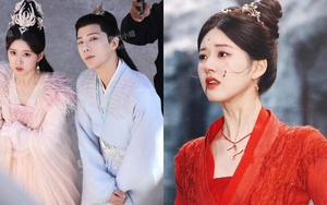 Triệu Lộ Tư - Vương An Vũ lộ ảnh chụp chung ở phim trường, nhìn có đẹp đôi? 