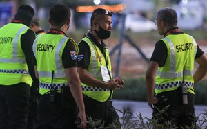 Đội tuyển Việt Nam được BTC bố trí an ninh bảo vệ khi tập luyện