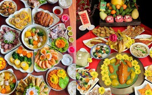 Mạng xã hội tràn ngập những mâm cỗ cúng ông Công ông Táo, toàn tuyệt phẩm đầy ắp không khí Tết đến xuân sang