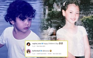 Baifern - Nine cùng khoe ảnh hồi bé: Dàn sao xuýt xoa vì visual đỉnh cao cả đôi, riêng 2 người lại mải trêu nhau gì đây?