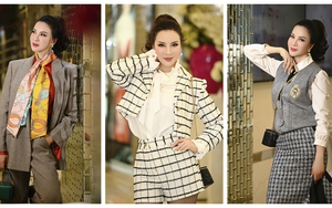 'Nữ hoàng ảnh lịch' Thanh Mai phối đồ thời thượng dạo phố ngày cuối năm