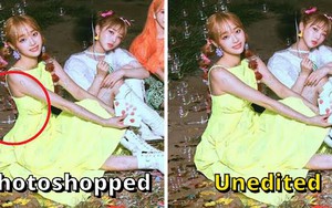 Những pha photoshop quá đà ảnh các thần tượng K-pop
