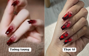 Chi gần 1 triệu để làm mẫu nail hot TikTok, cô bạn ê chề nhận về cái kết: Như úp tấn thạch cao lên móng! 