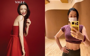 Cận cảnh body khó tin của "Hoa hậu đẹp nhất Hàn Quốc" Honey Lee sau 7 tháng sinh con 