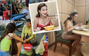 Những nàng Hoa hậu ăn uống 'bất chấp hình tượng': H’Hen Nie còn đòi uống món nước cấm kỵ với nghệ sĩ