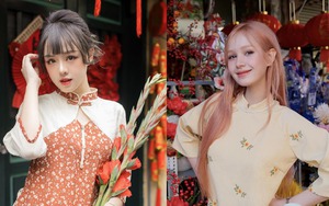 Mỹ nữ làng game đón Tết, ai cũng xinh như búp bê!