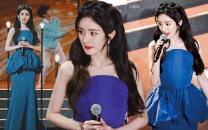 Dương Mịch đại náo Gala Xuân vãn: Góc nghiêng chấp luôn ảnh không chỉnh, zoom cận làn da mà choáng váng