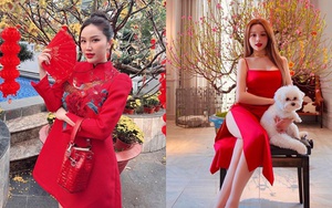 Các nàng dâu hào môn đón Tết: Huyền Baby - Hạnh Sino sang chảnh, Lan Khuê chuẩn phong thái phu nhân
