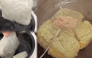 Ở nước ngoài khó mua lá dong, du học sinh Nhật sáng tạo cách nấu bánh chưng có 1-0-2