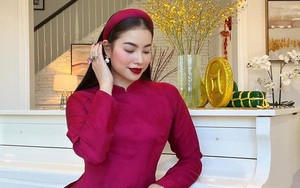 Phạm Hương khoe cận cảnh nhan sắc đầu Xuân, nhìn là hiểu tại sao là Hoa hậu Việt gây tiếc nuối nhất tại Miss Universe 