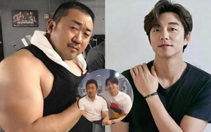 Tin không nổi 'người khổng lồ' Ma Dong Seok (Train To Busan) cũng có thời thấp bé nhẹ cân hẳn so với tài tử Gong Yoo
