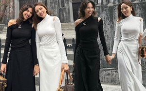 Kỳ Duyên - Minh Triệu tiếp tục diện đồ đôi, cái nắm tay và lời bài hát gây chú ý!