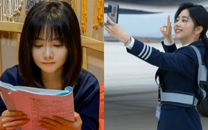 'Hướng gió mà đi': Lộ ảnh hậu trường cực xinh của Đàm Tùng Vận, 32 tuổi mà trẻ như thiếu nữ 