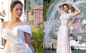 Lộ ảnh H'Hen Niê diện váy cưới hậu bị soi đi du lịch Châu Âu cùng bạn trai? 