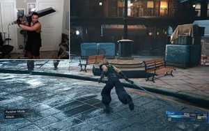 Bá đạo như nam game thủ Final Fantasy 7, dùng đao thay tay cầm vẫn phá đảo như thường