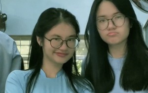 2 nữ sinh trường chuyên mượn nick bạn quay clip TikTok, ai ngờ lên ngay xu hướng vì diện áo dài quá xinh!