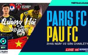 Nhận định, soi kèo Paris FC vs Pau FC (02h45, 1/2): Quang Hải có ra sân?