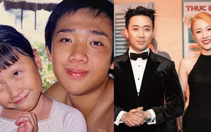 Khoe khung ảnh hiếm cùng em gái, Trấn Thành tiết lộ điều đặc biệt từng trải qua trong tuổi thơ 