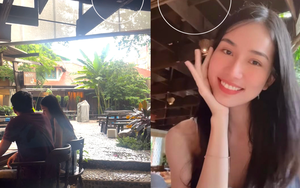 Á hậu Phương Anh lộ ảnh bên bạn trai trước khi công khai hẹn hò, thái độ giữa nơi đông người thế nào?