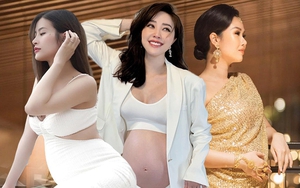 9 tháng 10 ngày bầu bí của các hot mom Việt: Người ăn uống khoẻ re, người nghén ngẩm đến tận lúc đẻ