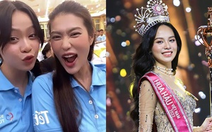 Hoa hậu Việt Nam Thanh Thủy lộ gương mặt có khuyết điểm khi đọ sắc bên Đoàn Thiên Ân