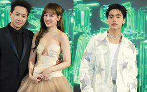 Thảm đỏ lễ trao giải Làn Sóng xanh lần thứ 25: Vợ chồng Hari Won - Trấn Thành hiếm hoi xuất hiện tình tứ bên nhau sau tin đồn rạn nứt