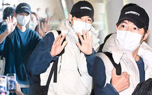 Song Joong Ki lần đầu lộ diện sau tin hẹn hò, bạn gái diễn viên người Anh có đồng hành ở sân bay Thái Lan?