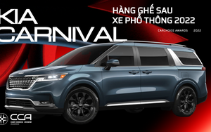Bỏ xa đối thủ, Kia Carnival thắng giải ‘Hàng ghế sau xe phổ thông 2022’