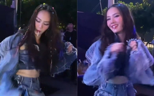 Netizen tranh cãi hình ảnh Hoa hậu Mai Phương vừa ngậm kẹo vừa nhảy: 'Lần đầu thấy, nên tiết chế lại'