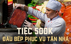 Gọi đầu bếp chở theo cái lu và con heo tộc về tận nhà để quay và phục vụ - bữa tiệc tất niên "xa xỉ" của nhiều gia đình tại Sài Gòn