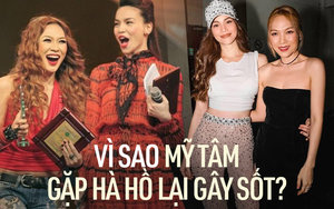 Vì sao cái ôm thân thiết của Mỹ Tâm và Hồ Ngọc Hà lại gây bão MXH đến vậy: Bởi 10 năm nghi vấn mâu thuẫn đều từ fan mà ra!