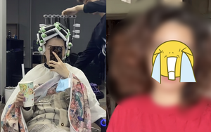 Hí hửng làm tóc đón Tết, nữ sinh 'khóc thét' vì mẫu một đằng, tóc làm ra một nẻo: Nhìn ảnh before - after suýt ngất!