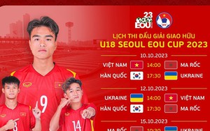 Kết quả bóng đá U18 Việt Nam tại Seoul Cup 2023: Thua đậm trận ra quân