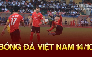 Bóng đá Việt Nam 14/10: Quang Hải báo tin dữ cho CLB CAHN, Son Heung Min được 'xả trại' 1 ngày