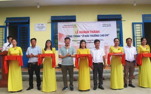 Trung Thu “Vì mái trường cho em” của báo Thể thao và Văn hóa/TTXVN tại Quảng Nam 