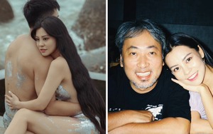 Bùi Lan Hương đóng cùng mẫu nam trong MV do Nguyễn Quang Dũng đạo diễn